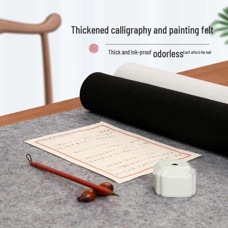 5 mm dicke Wollfilz-Kalligraphie- und Malunterlage