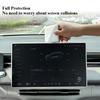 For XPeng G6 2025 Silicone Protective Frame Edge Central Control Display Navigation GPS Screen Protector Accessories