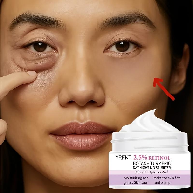 Deep moisturizing eye cream, brightening and eliminating eye puffiness, removing dark circles, wrinkles, anti-aging, and smoothing eye skin