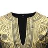 Men's  2 Piece Set Long Sleeve Pants Dashiki Outfit Traditional Suit