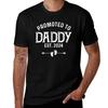 Promoted To Daddy 2024 Matching Pregnancy Announcement Shirt T-Shirt T Shirts with Prints T-Shirt