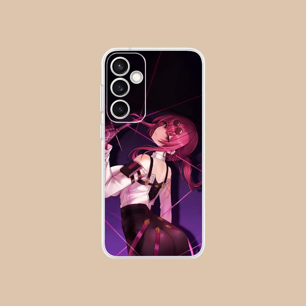 Honkai Star Rail Kafka Phone Case for Samsung Galaxy S25 S24 S23 S22 S21Plus FE Ultra Clear Colorful Cover Luxury Cellphones