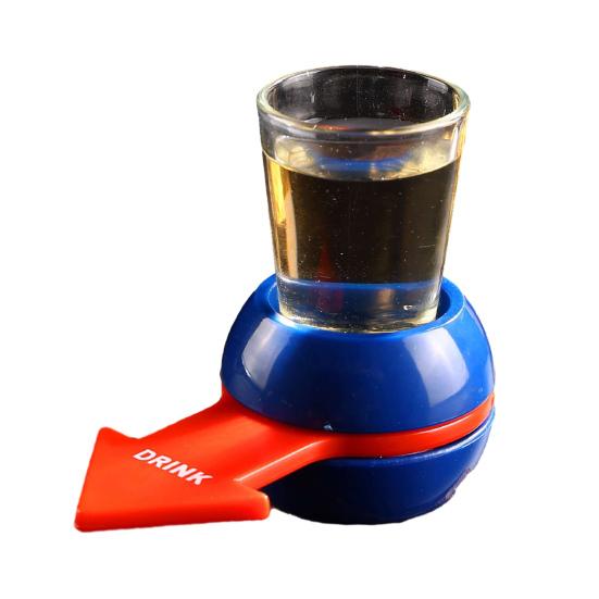 Penalty Spin Wheel Drinking Game Toy, Fun Adults Pointer Rotating Drinking Game for Bar, KTV, Family Game Night, Parties, Picnics, Camping, Gatherings E
