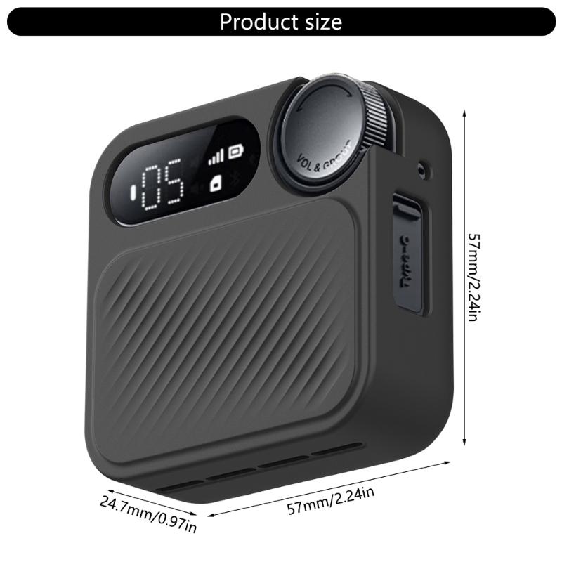 Nárazuvzdorné silikonové pouzdro Obal pro sportovní obousměrnou radiostanici Lehký přenosný design Pro venkovní dobrodružství