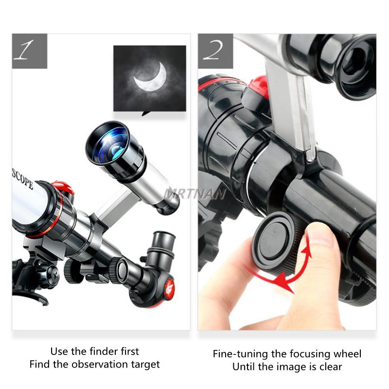 Powerful Zoom Night Vision Telescope High-definition Refracting Telescope High-quality Deep-sky Starry Sky Lunar Telescope