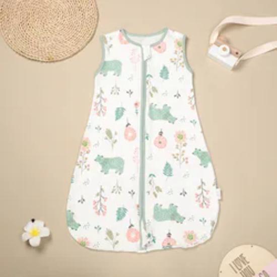 

Hot sales Custom design 100% Organic Cotton Breathable Sleep Sack Baby Sleeping