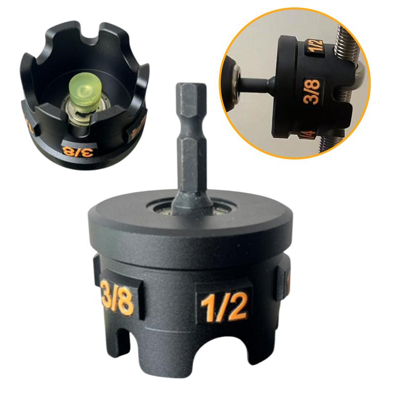 Portable Nut Extractor Tool Quick Removal Nuts And Bolts For Threaded Rods And Nuts In 1/4", 3/8" And 1/2" Sizes Nut Extractor