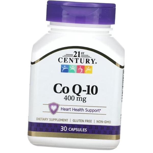 

Коэнзим Q10, CoQ10 400, 21st Century 30капс (70440006) 30caps