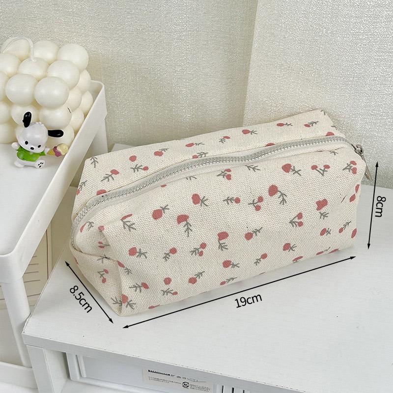 

Пенал Ins большой вместимости, сумки для карандашей, органайзер для школьных канцелярских принадлежностей для девочек, сумка для хранения косметики