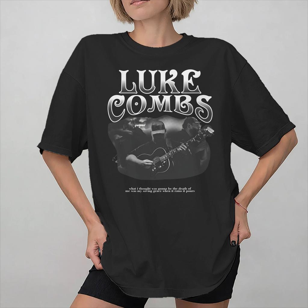 Lukes Combs The Way I Am 2026 Merch Unisex Women T Shirt 100 Cotton Tee New Arrival Tops Tshirt