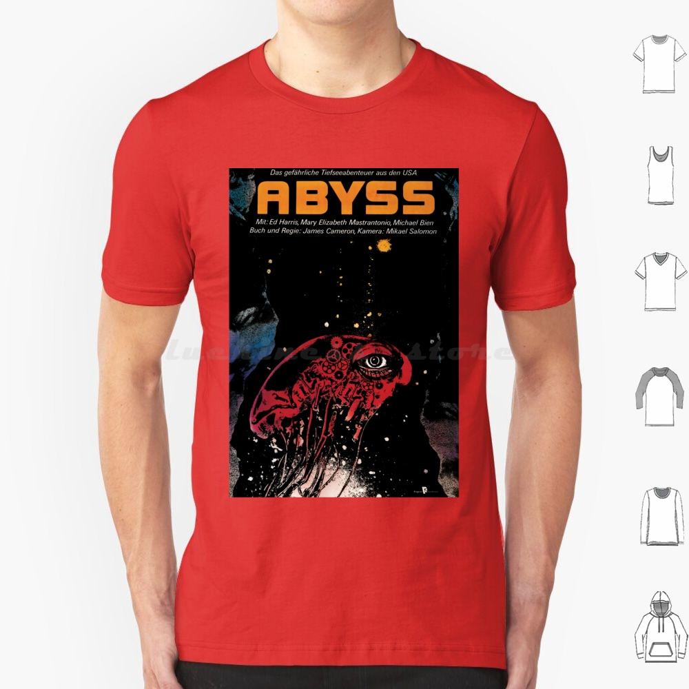 The AbyssGerman Design T Shirt Cotton Men Women DIY Print The Abyss James Cameron Titanic Movie Sci Fi 80s Underwater Cinema