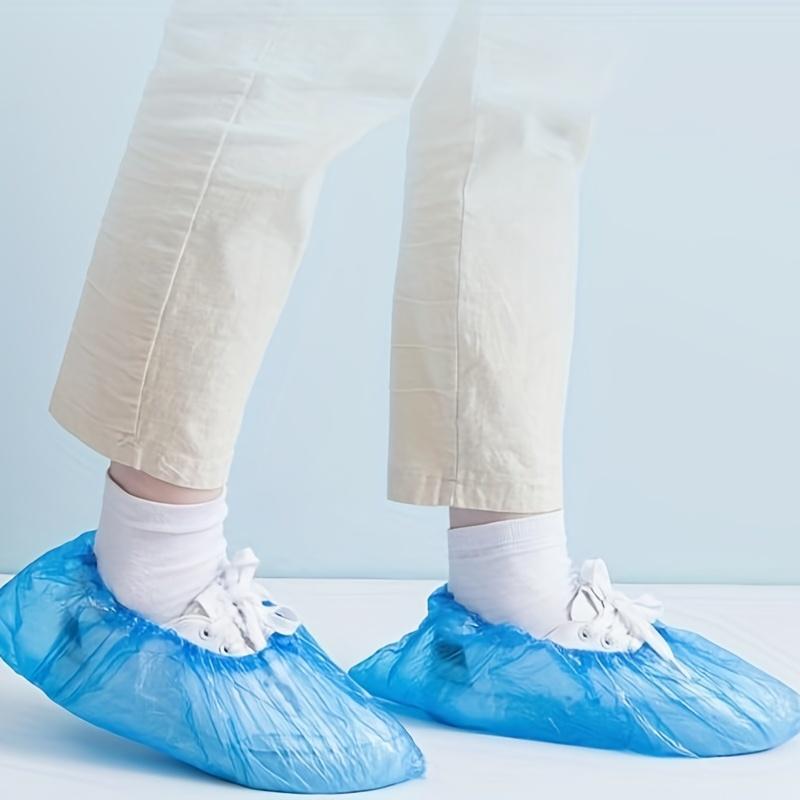 Disposable Shoe Covers, Waterproof Shoe Covers, Rainy Day Thick Long Tube Farming Boots, Outdoor Drifting Plastic Boots Wholesal