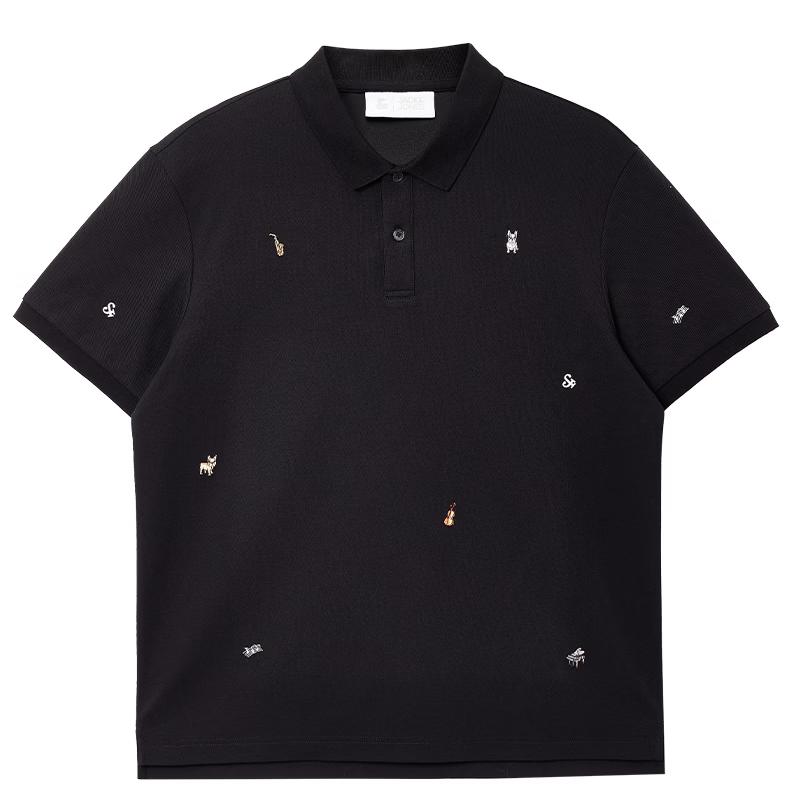 JACK&JONES Men s All-Over Print Polo Shirt L