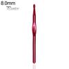 2mm-10mm Aluminium Alloy Crochet Needles Hooks Crafts Handle Knitting Weave Set