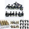 Special Forces Mini Action Figures Complete Set Of 12 With Movable Joints And Weapons