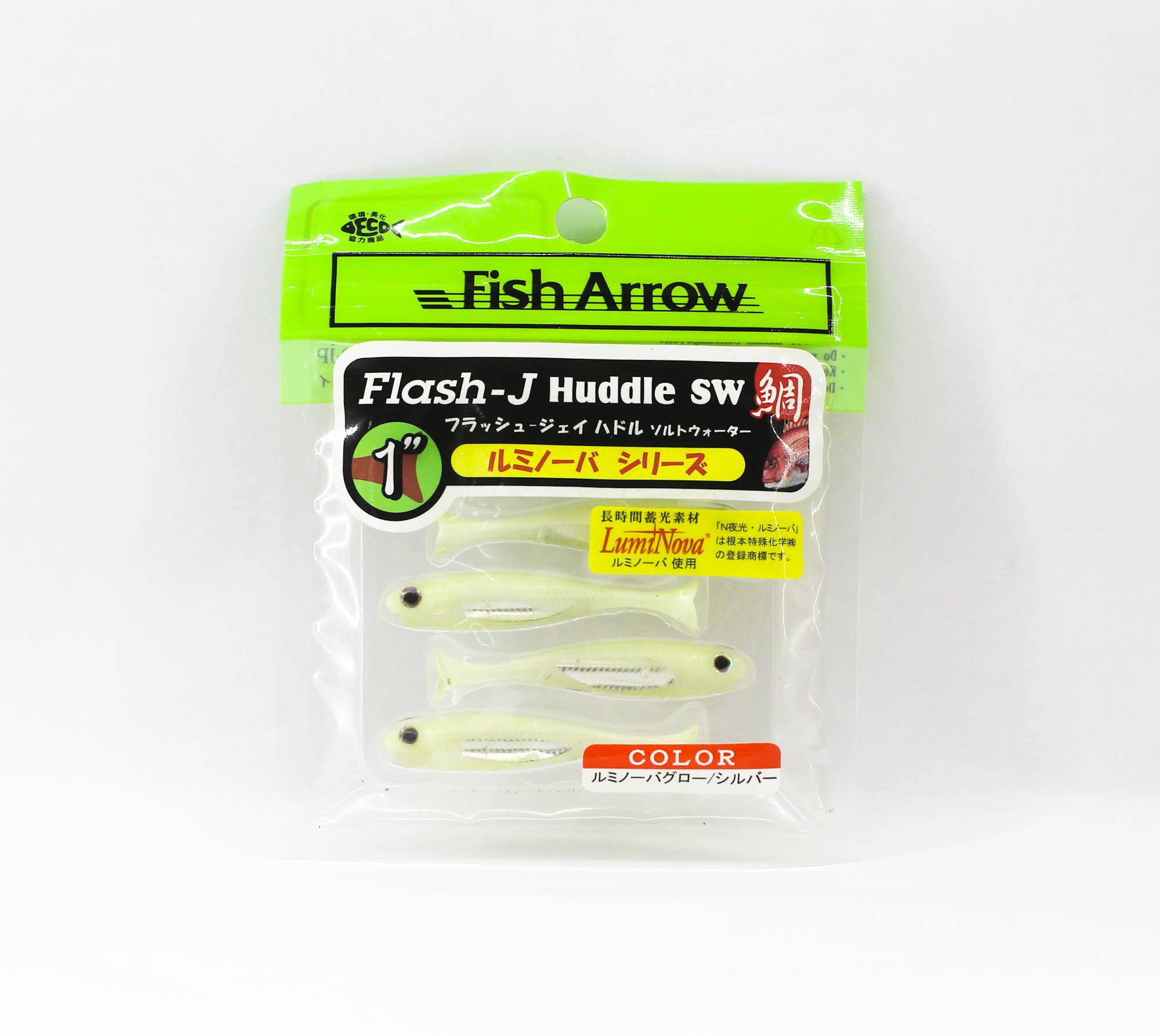 

Fish Arrow Мягкая приманка Flash J Huddle SW 1 дюйм, 5 шт. в упаковке L134 (3227)