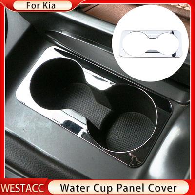 ABS Chrom Auto Vorne Hinten Wasserbecher Panel Abdeckung Zierleiste Dekoration Aufkleber für Kia Sportage R 2012 2013 2014 2015