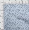oneOone Cotton Poplin Baby Blue Fabric Tropical Sewing Material Print Fabric By The Yard 42 Inch