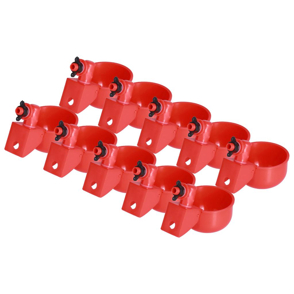 Automatic Chicken Waterer Hanging Water Cups for Quail Pigeon Duck Goose Pet Birds