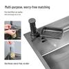OLOEY Stainless Steel Kitchen Sink Soap Dispenser Set