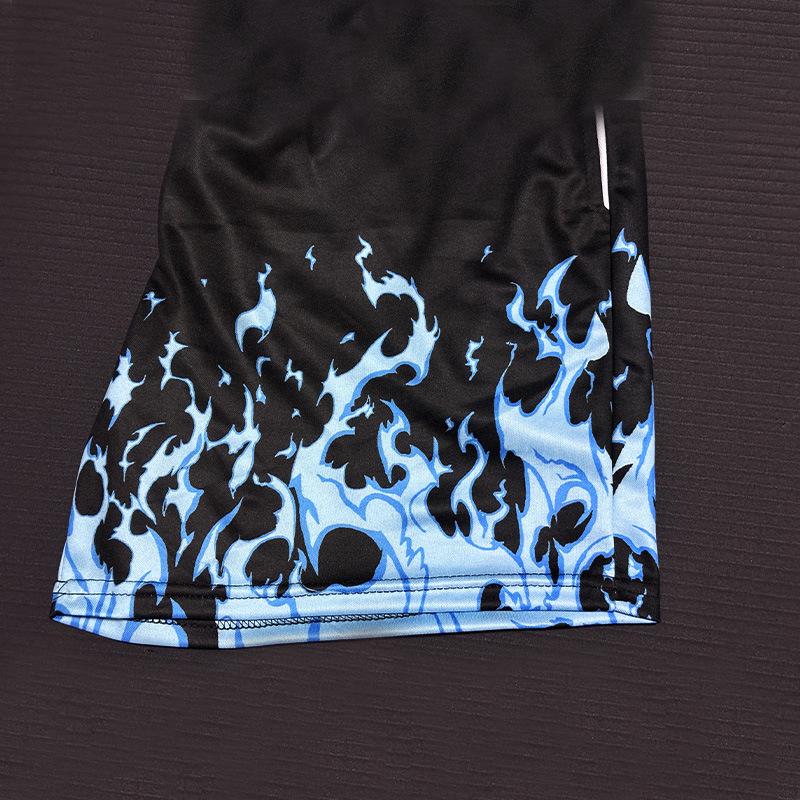 BKTSQD Unisex Quick-Dry Mesh Sports Shorts for Running, Basketball, and Swimming