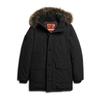 SUPERDRY Everest Faux Fur Parka Hooded Black