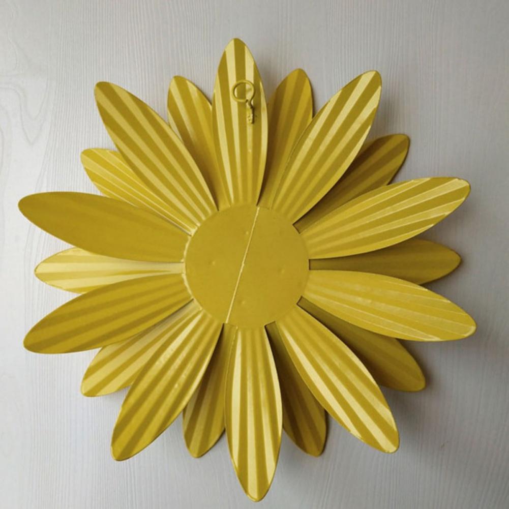 Wrought Iron Three-dimensional Flower Decoration Hanging Metal Petal