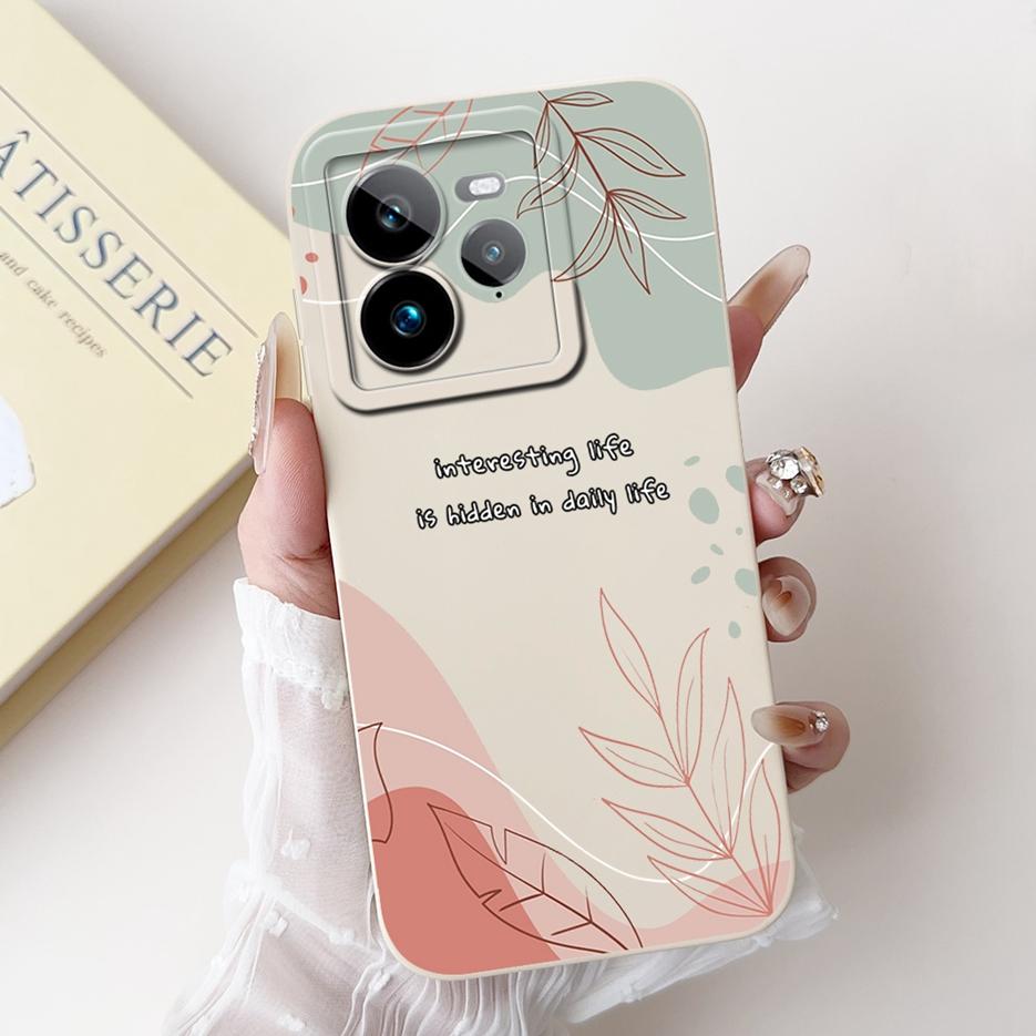 For Realme GT7 Case GT 7T 5G RMX5061 Luxury Art Painted Cover Soft Silicone Case For Realme GT 7 Pro GT7 T RealneGT 7T 5G Fundas