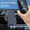 Universal Car Phone Holder Car Air Vent Clip Mount Hook Mount Gravity Stand For Smartphone GPS Bracket For 4.7-6.7 Inch Devices