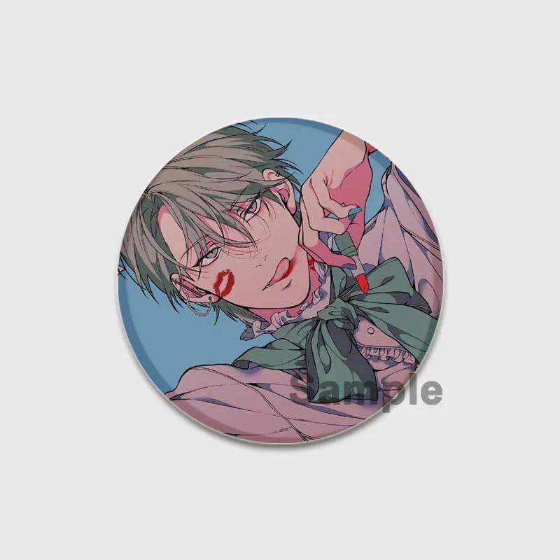 32/44/58mm BL Anime Förlorad i Molnet Knappnålar Tecknad Handgjord Brosch Badge Bröstnål för Ryggsäck Kläder Present Tillbehör