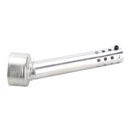 48mm Motorrad Auspuff Schalldämpfer Endkappe DB Killer Schalldämpfer Auspuff Krümmer