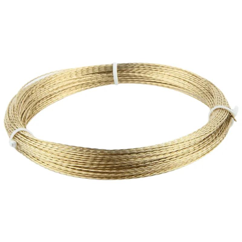 Braiding Line Windshield Wire Rope Cutting Gold Braided Wire Car Pull Rope Windscreen Glass Windshield Cut-Out Wire