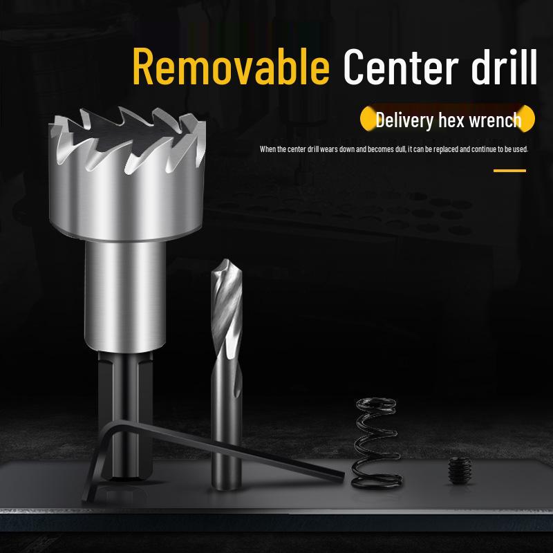 Høyhastighets hullbor i rustfritt stål for metall og aluminium