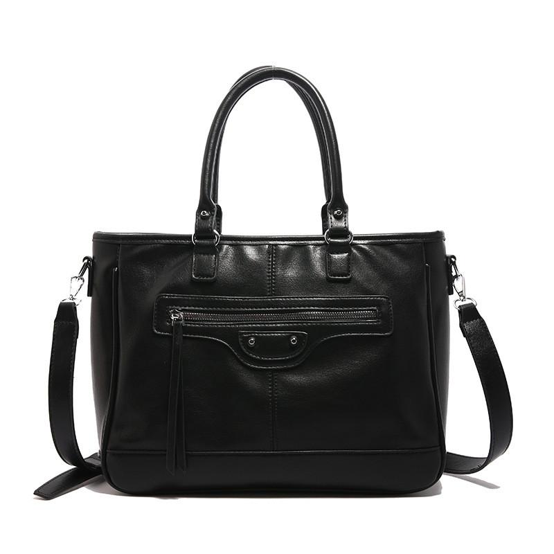 Ielgy Korean Version Fashion Casual Bag Large Capacity Class Commuter All-Match Messenger Bag