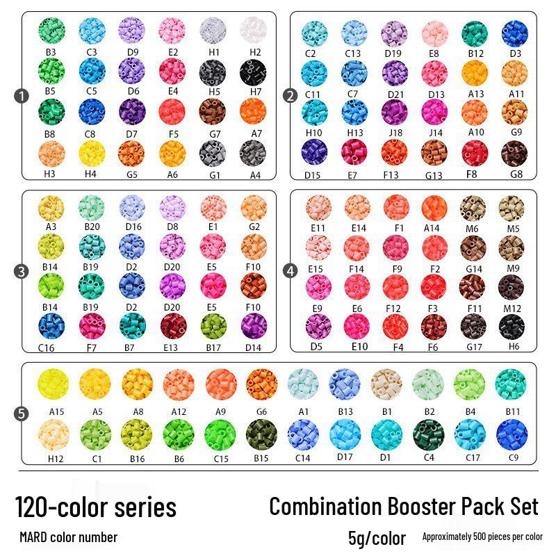 Haus 294 Color Fusion Perler Perlen Nachfüllset - 221 Spezialfarben DIY-Materialien