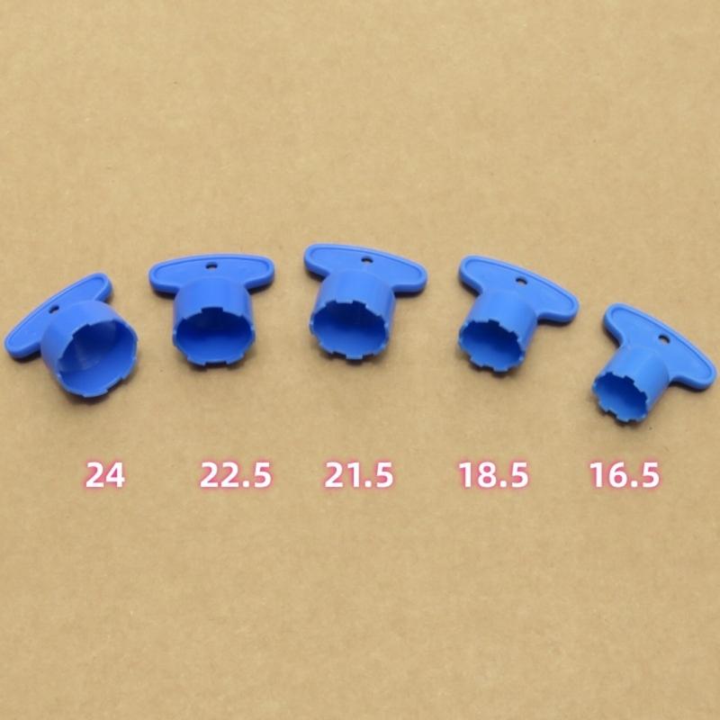 5 szt. Klucz do usuwania perlatora kranu zlewozmywakowego Narzędzie 16,5/18,5/21,5/22,5/24 mm Klucz do naprawy perlatora kranu