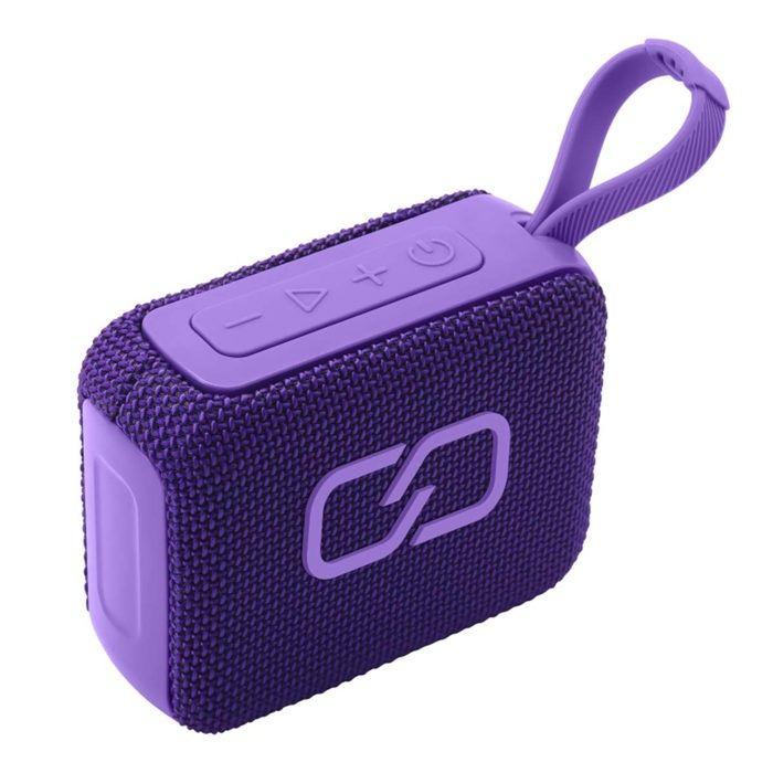 Enceinte Bluetooth 5.3 Portable 5W Splash Proof IPX4 Autonomie 16H XS40 Ledwood Violet