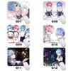 Anime R_Rem R_Re Zero Mouse Pad Small Gaming Mousepad Gamer Non-Slip Edge Standard MousePads PC Compact Stitched Office Mousemat