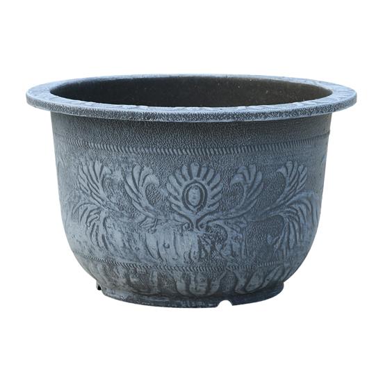 Large Plant Pot, Retro Flowerpot with Drainage Hole, Fruit Tree Water Lily Planter for Indoor Outdoor Plants Patio Garden Decor