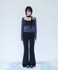Mileko Button Pocket Bootcut Pt Black