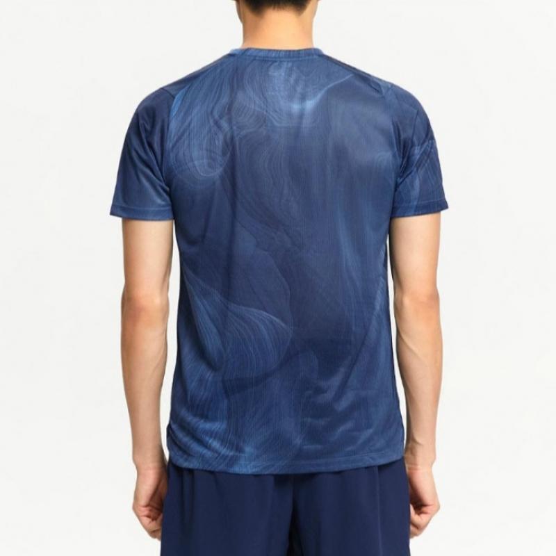 New Balance Nqj Nbnee4p141 50 Men Athletics Print Running Short Sleeve Tee