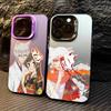 Kamisama K-Kiss Look of Love Handyhülle für iPhone 17, 16, 15, 14, 13, 12, 11 Pro Max Plus, Silber, Matt