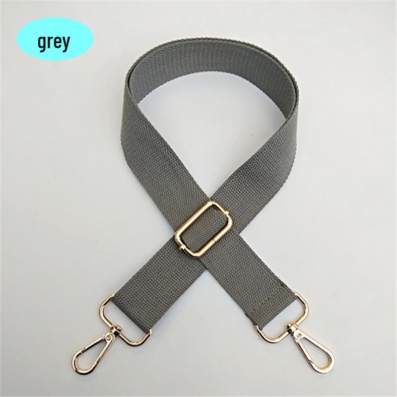 Adjustable Solid Color Crossbody Bag Strap - Unisex, Load-Reducing Shoulder Strap for Bags and School Bags
