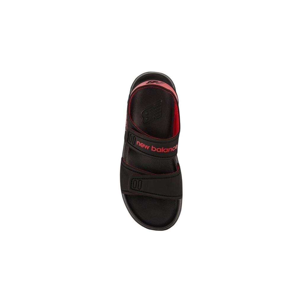 New Balance Breathable Soft Sole Comfortable Sandals Kids Sandals Black Red YOSPSDCA
