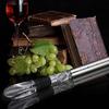Wine Chiller Stick Stainless Steel Wine Bottle Cooler with Aerator and Pourer Rapid Bottle Chilling Rod for Cooling & Aerating