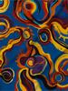 Men's Outdoor Polo Shirt, Multiple Specs, Mixed Color Polyester, 2D Printed (Non - Textured) Independence Day Theme, Vibrant Abstract Art Pattern,