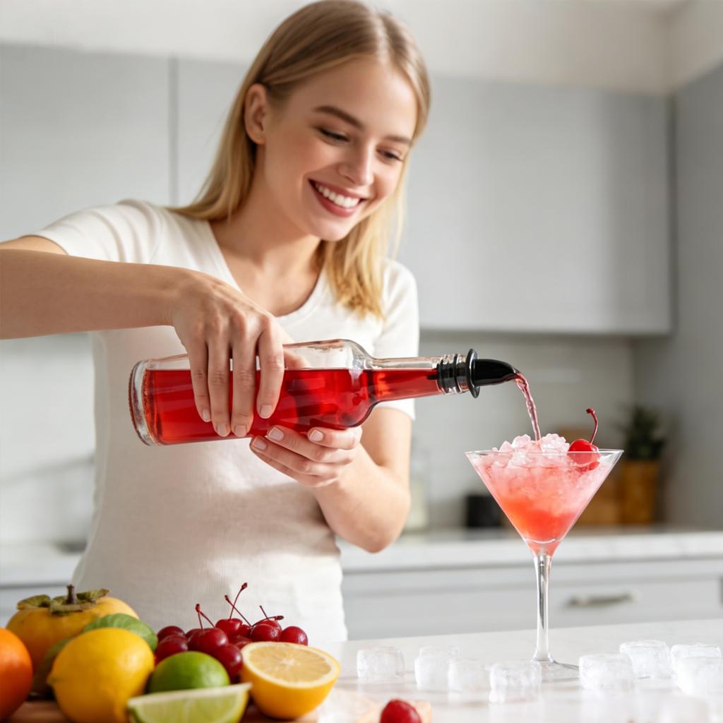 Flaschenverschluss Ausgießer: Ein universeller Ausgießer, geeignet für Rotwein, und mehr. Mit einem spiralförmigen, nicht- und auslaufsicheren Design ist es mühelos, Inst