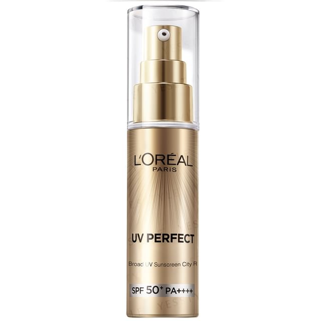 L OREAL PARIS - UV Perfect Broad UV Sunscreen City Resist SPF 50+ PA++++ 30ml