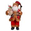 12" Figurka Santa Clause Vánoční Stojící Panenka Santa Clause s Dárky pro Sváteční Domácí Kancelář Stolní Dekorace