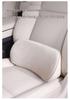 Car Lumbar Support Cushion - Slim Memory Foam Pillow for Coccyx and Waist Protection